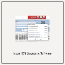 Isuzu IDSS Diagnostic Software License