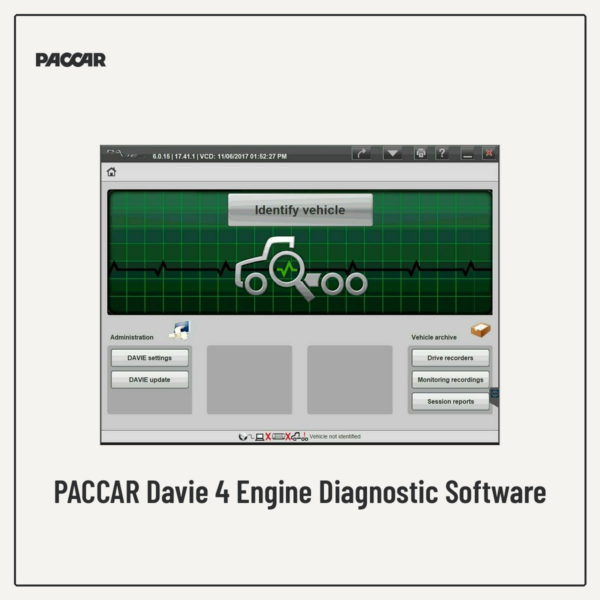 PACCAR Davie 4 Engine Diagnostic Software